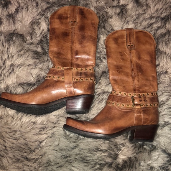 Charlie 1 Horse Black And Teal Green Stiletto Cowgirl Boots  Charlie 1 Horse rustic cowgirl boot